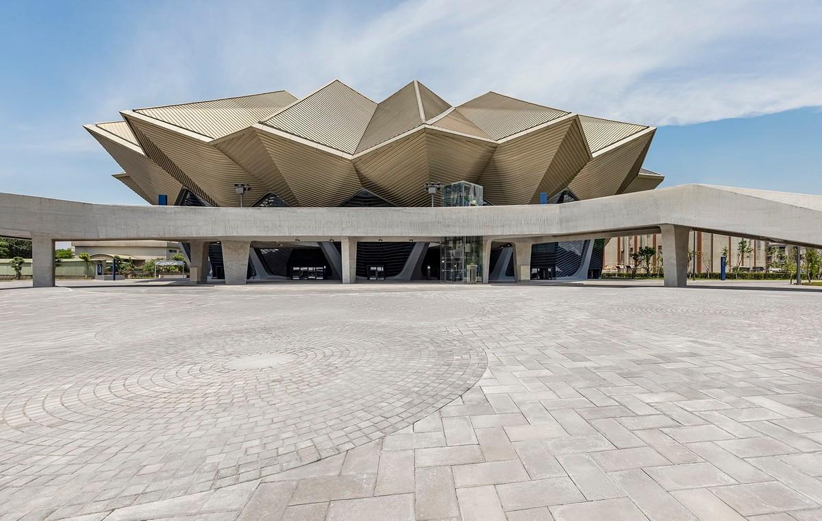 灵感源于流动的晶体几何形状——台北音乐中心 / RUR Architecture DPC