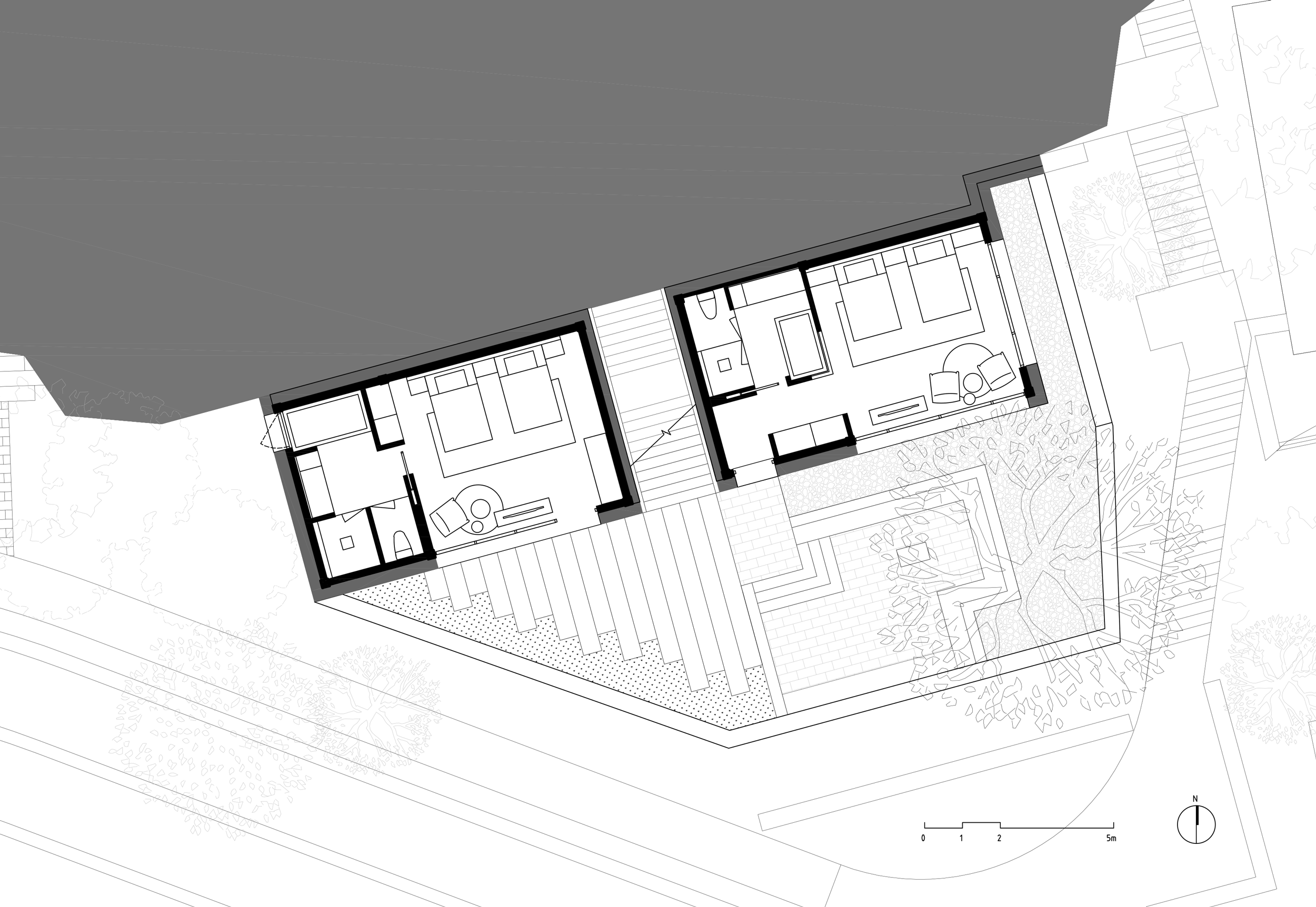 97 十一号院子平面图（293.800标高） ©gad · line+ studio.gif