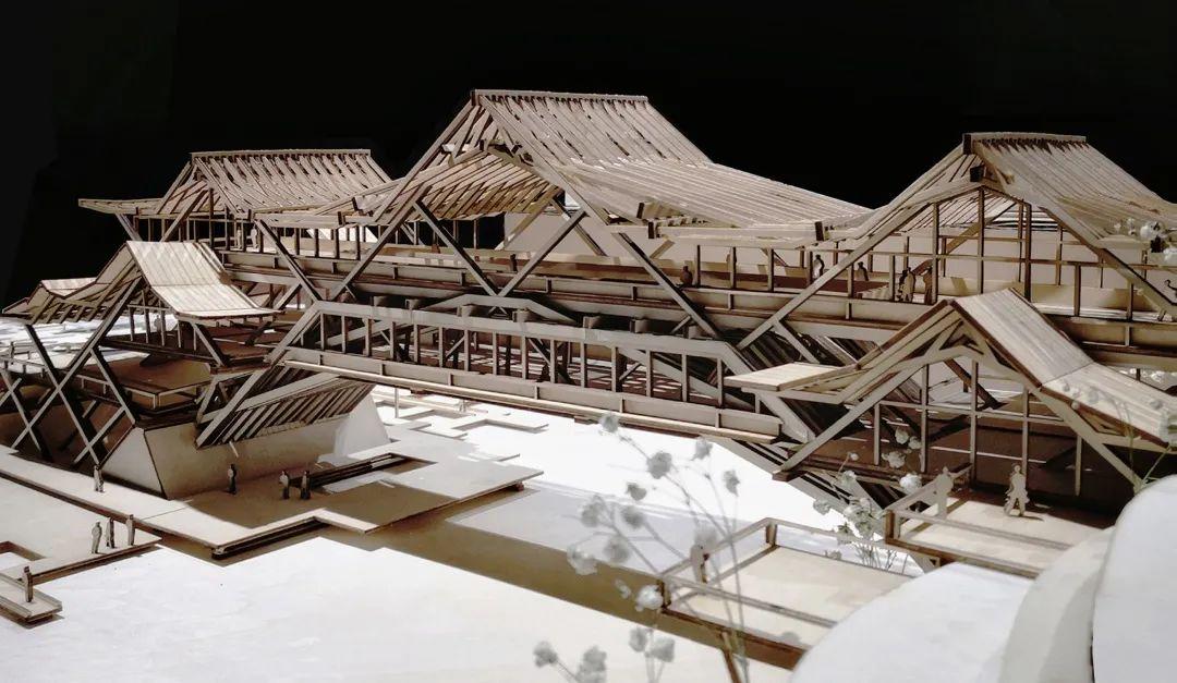2019基准杯二等奖 | 用传统木拱桥工艺搭建水岸工艺馆