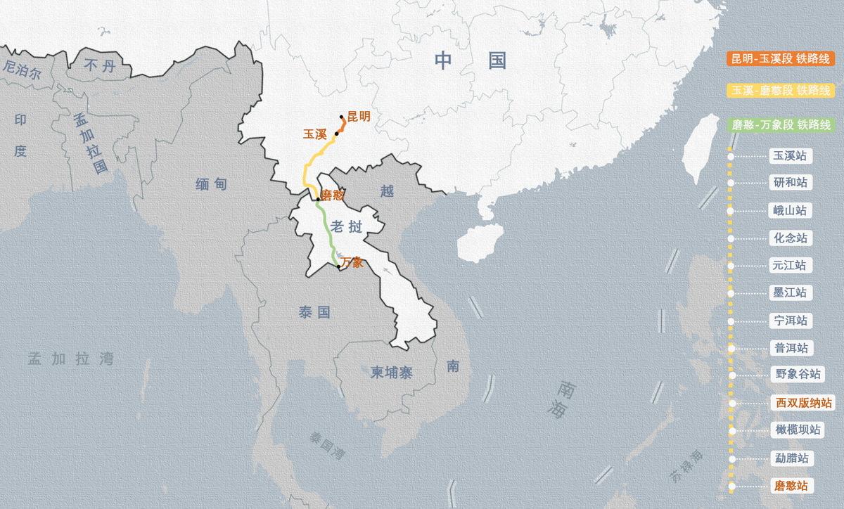 1641381354215827.jpg 01中老铁路线路图及玉磨段沿线站点.jpg