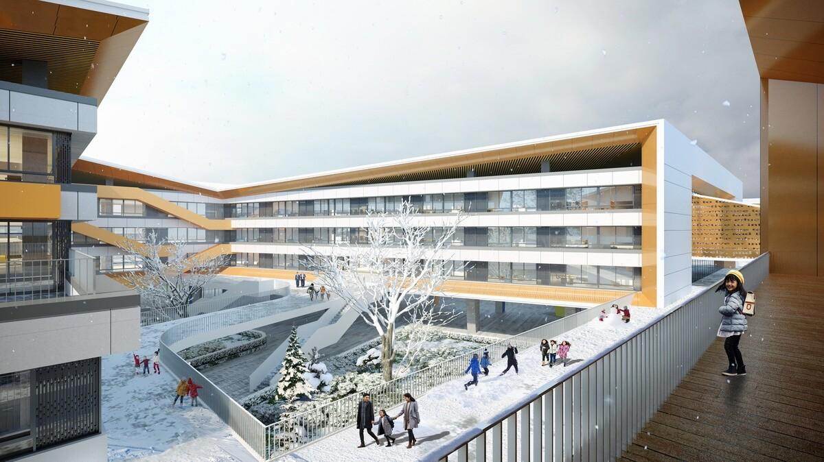 四时书院·宿迁宿豫区实验小学重建 / 简和建筑
