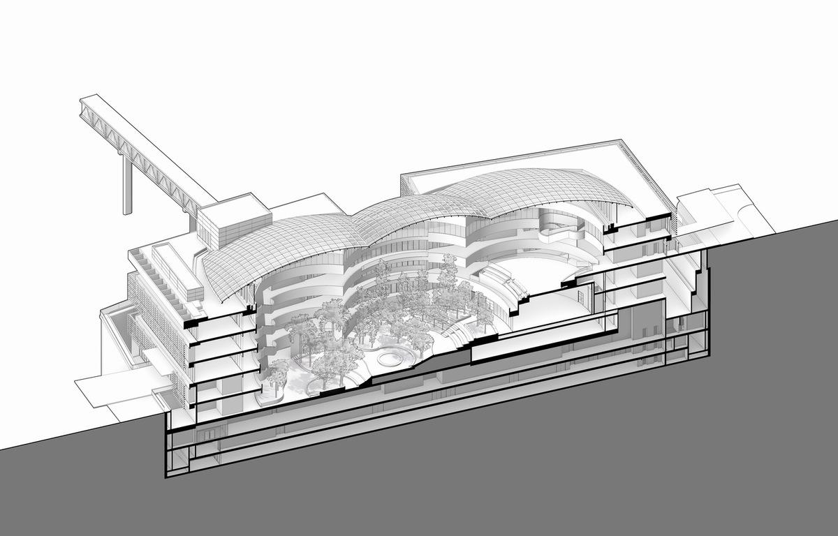 阿尔伯特·爱因斯坦医学教育研究中心 / 萨夫迪建筑事务所