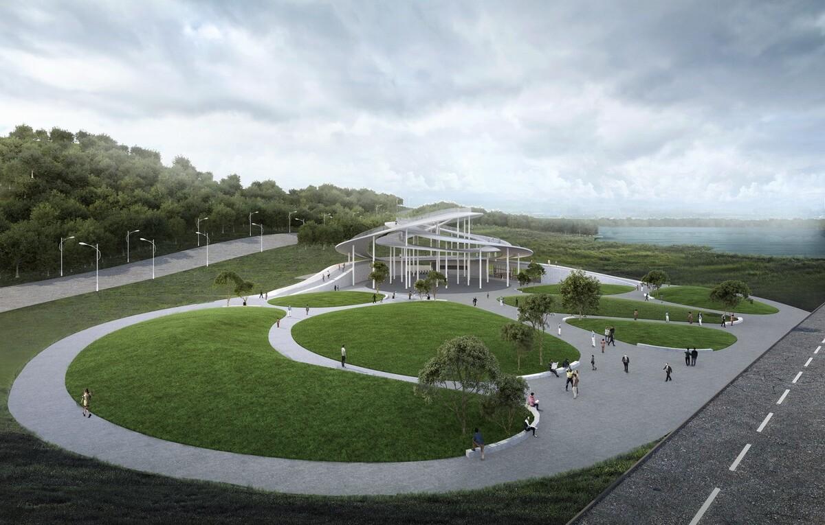 云竹湖游客中心 / 堤由匡建筑设计工作室+谜舍设计工作室