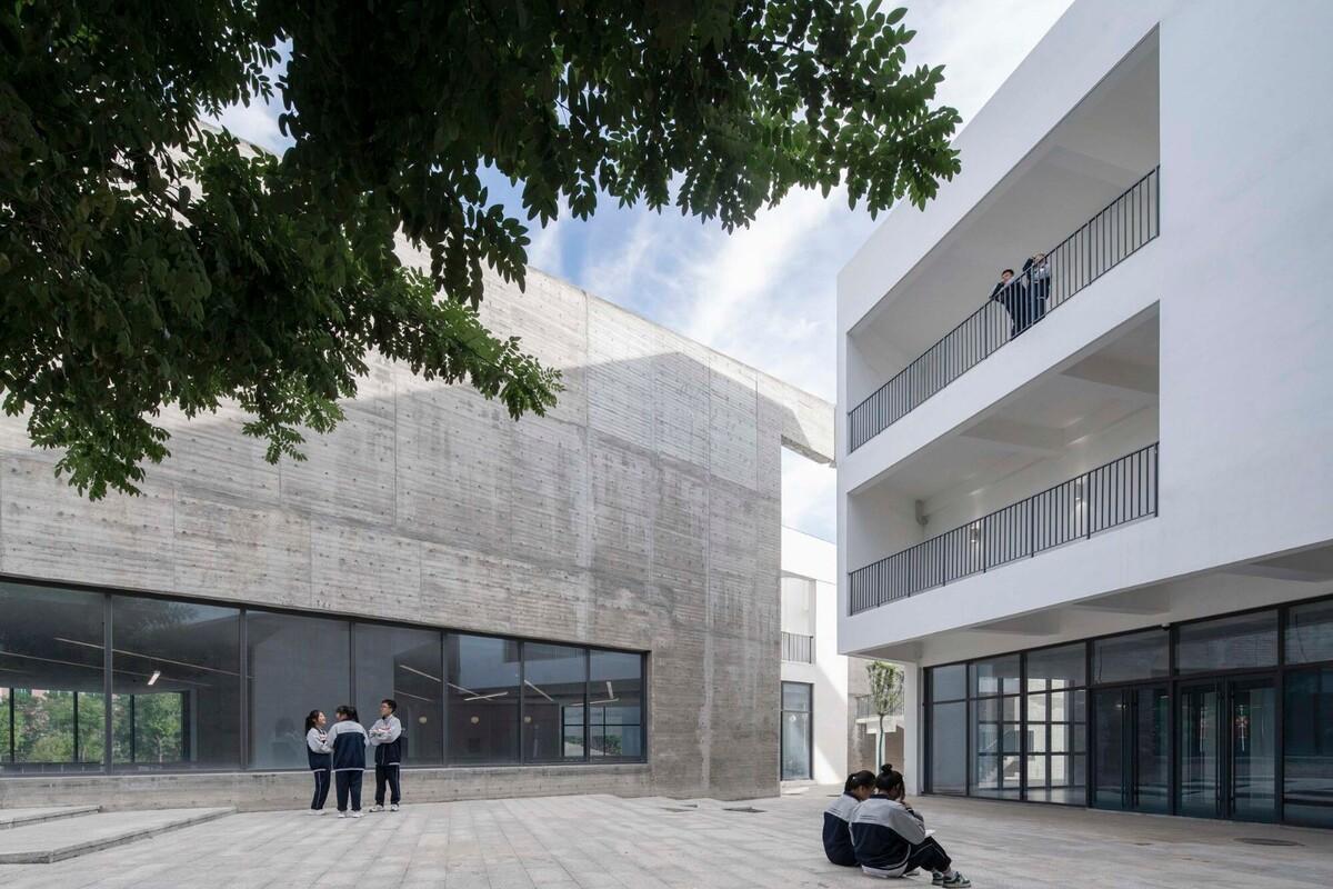 友兰中学图艺综合楼 / WAU建筑事务所