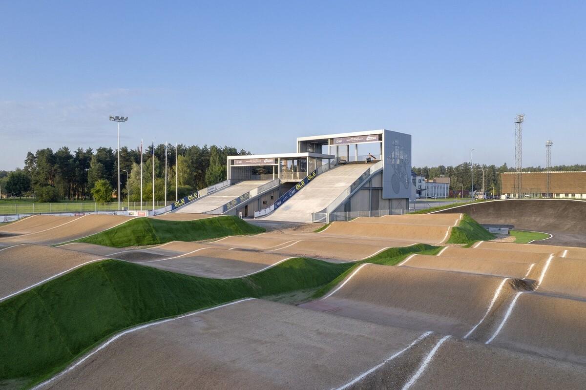 奥运冠军 Maris Strombergs 的 BMX 赛道 / Balta Istaba
