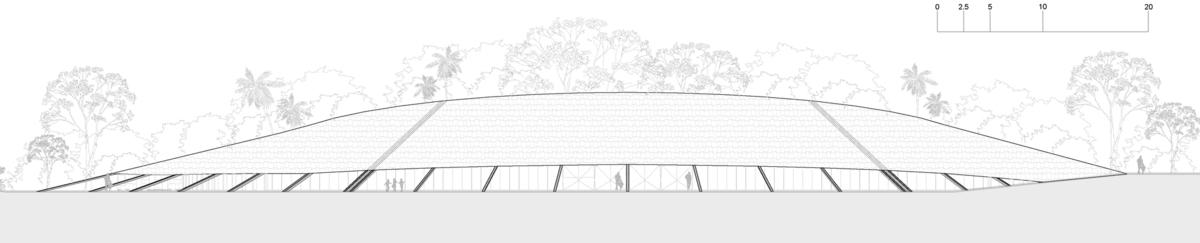 覆盖在大地上，查普尔特佩克环境文化中心 / ERREqERRE Arquitectura y Urbanismo + Taller ID