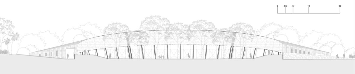 覆盖在大地上，查普尔特佩克环境文化中心 / ERREqERRE Arquitectura y Urbanismo + Taller ID