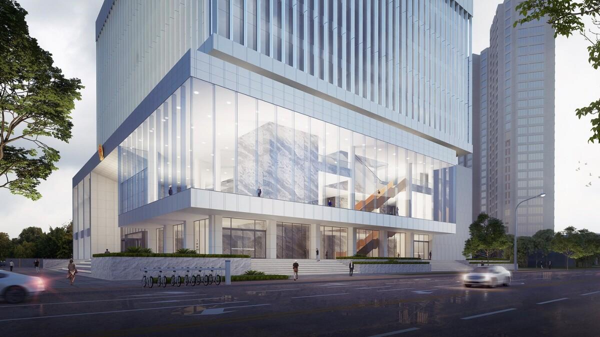 凝固的正义•常州市中级人民法院扩建 / 简和建筑