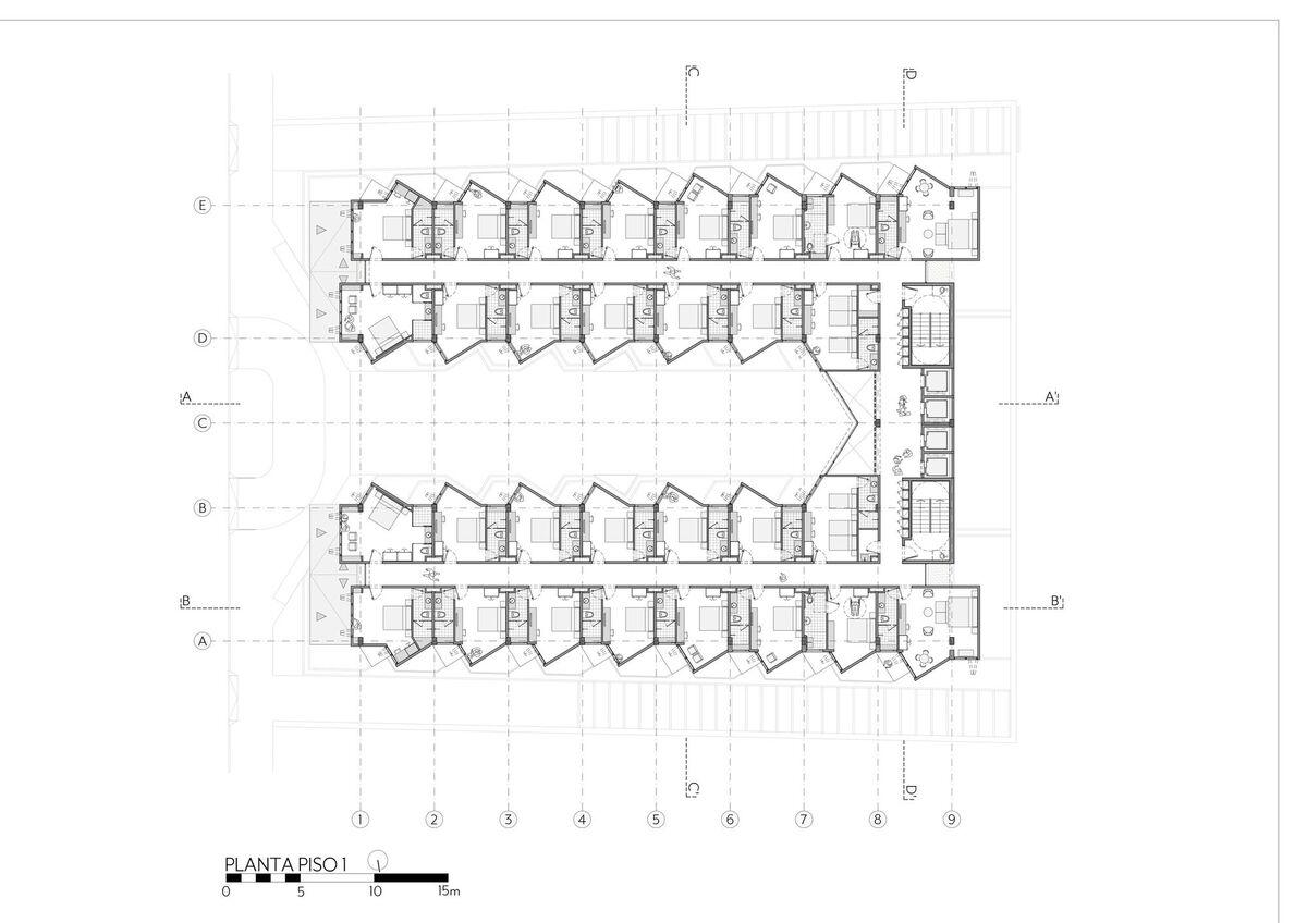 BA’RA 酒店 / Plan:b arquitectos