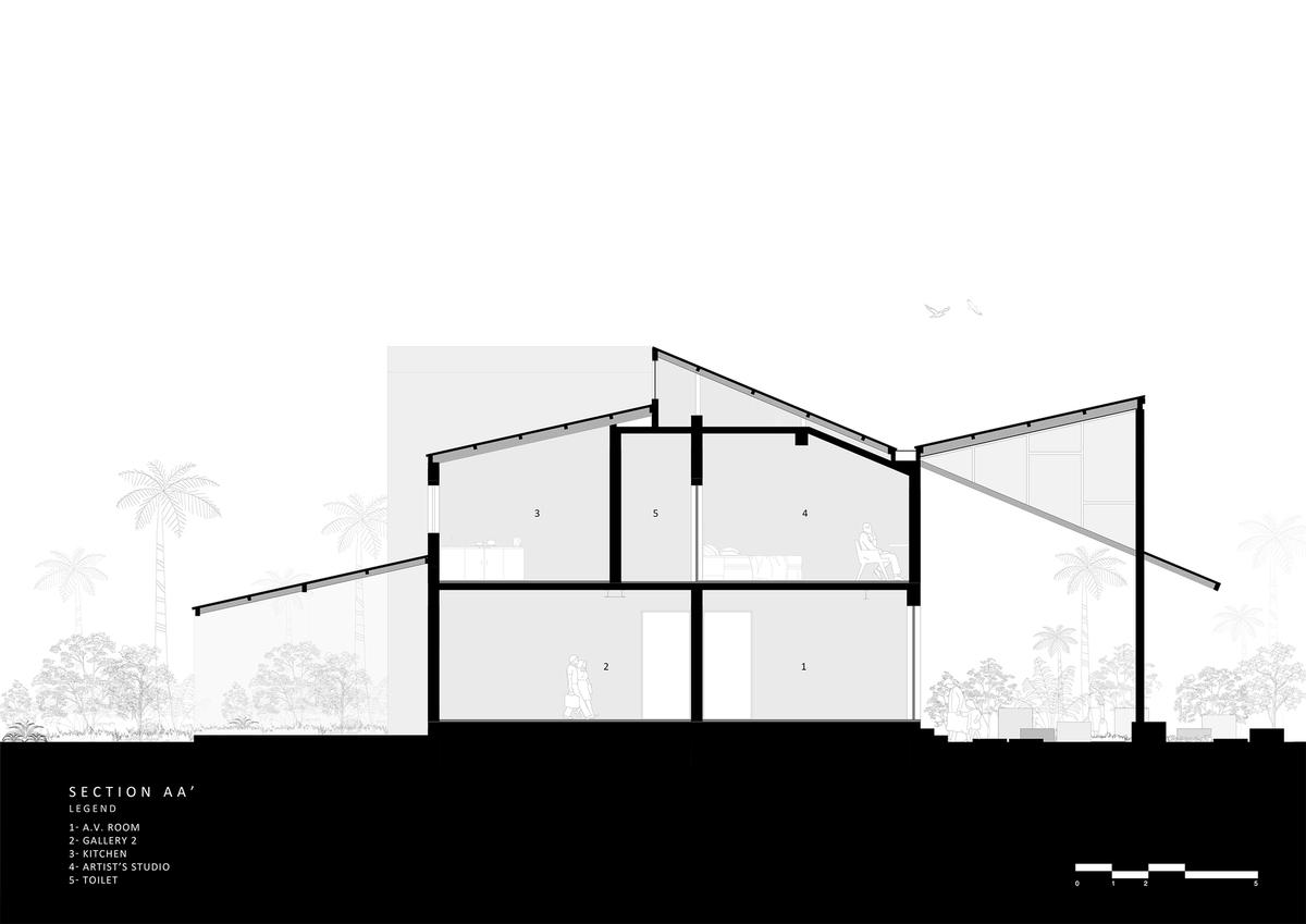 Arthshila文化中心 – 文化适应及再利用私人基础设施 / Abin Design Studio
