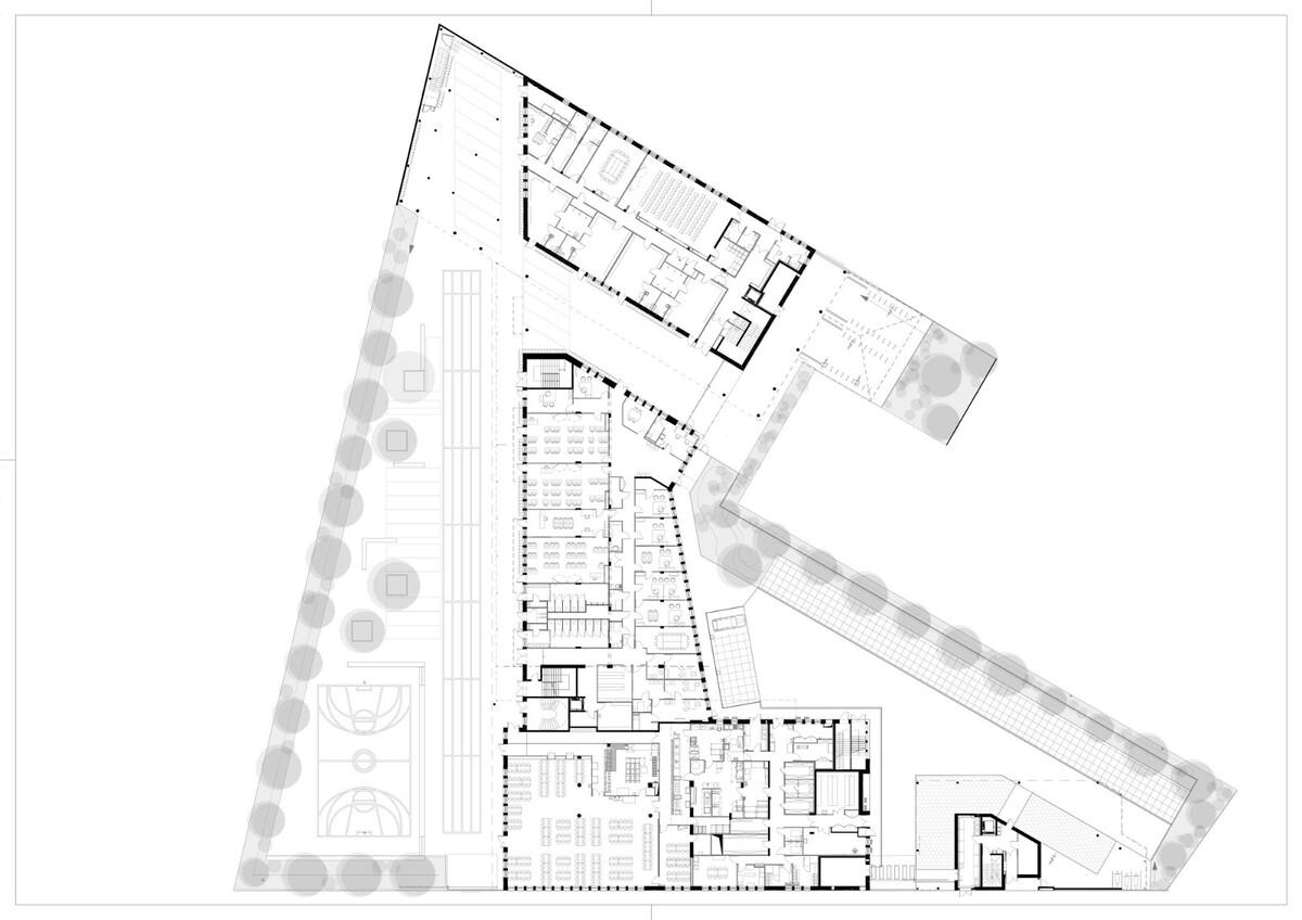 瓦伦顿 Samuel-Paty 中学 / Archipente
