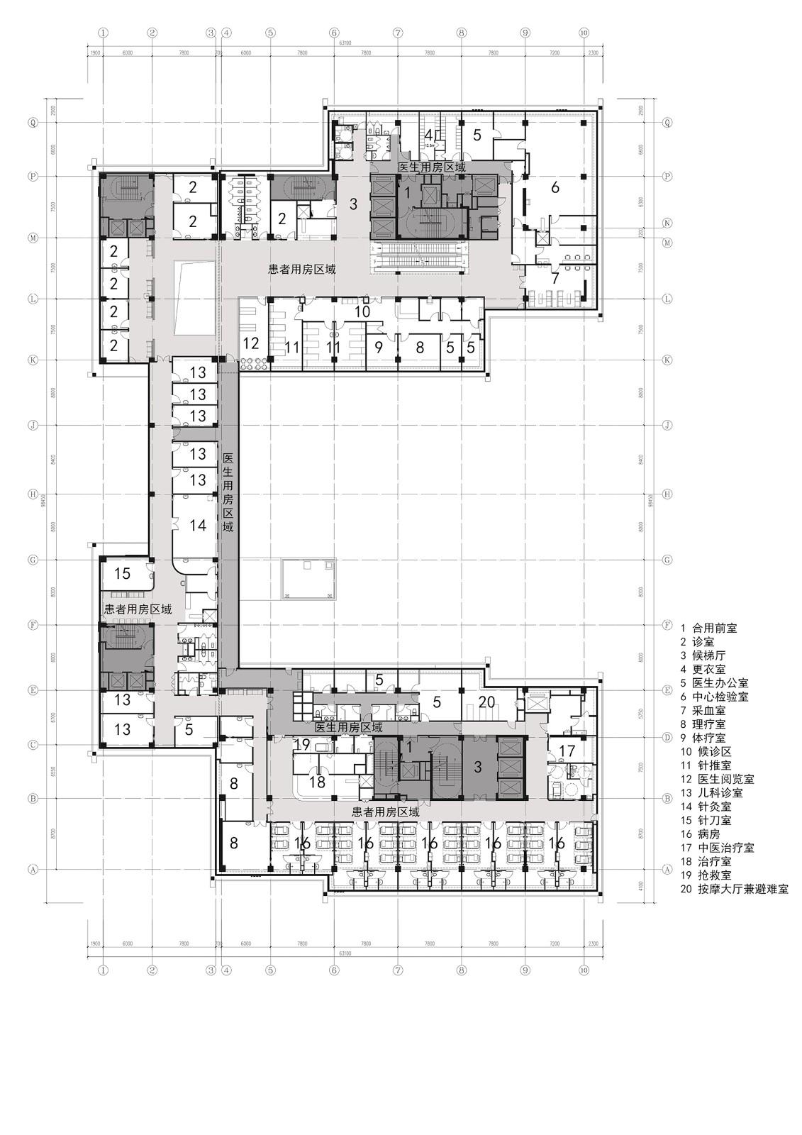 中国残联北京按摩医院扩建项目 / 中国电子工程设计院王振军工作室+“蔓·设计”研究中心