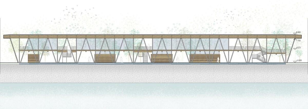 杭州滨江公共空间·长亭驿 / 同济原作设计工作室