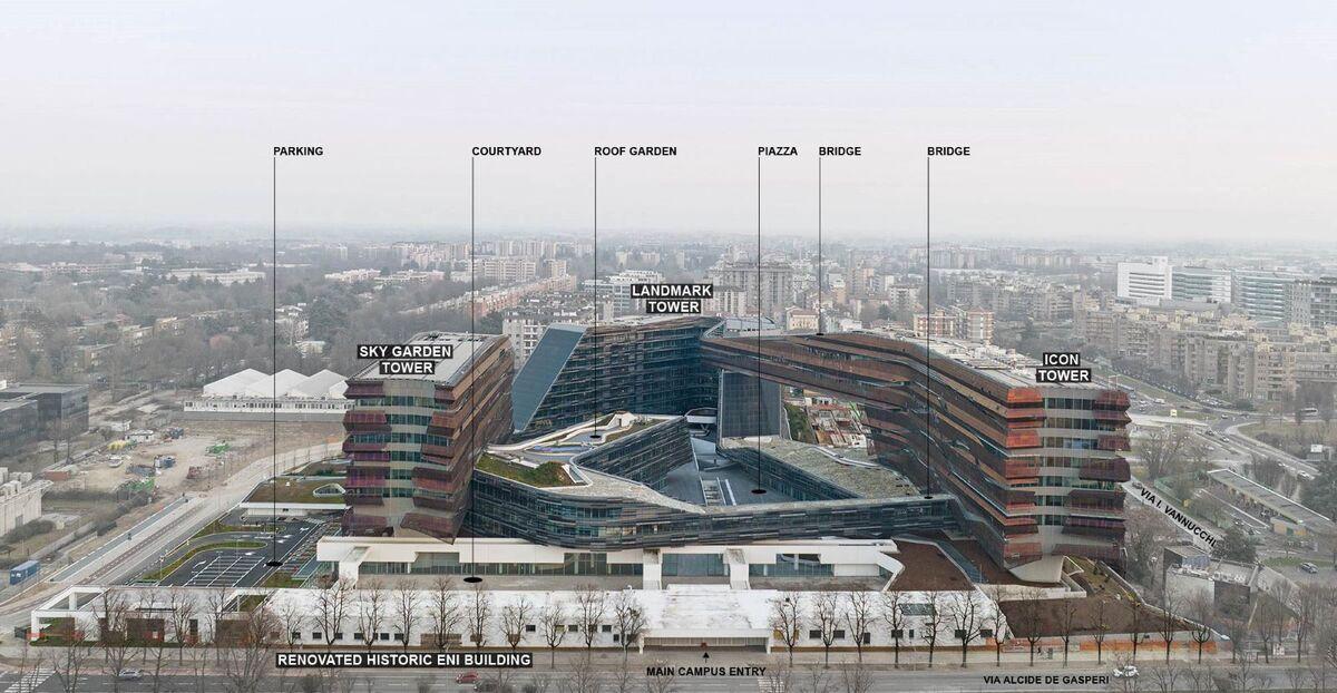 埃尼集团米兰总部 / Morphosis Architects