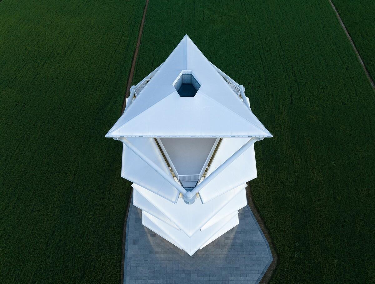 稻田上的灯塔 / 中国电建华东院林再国工作室