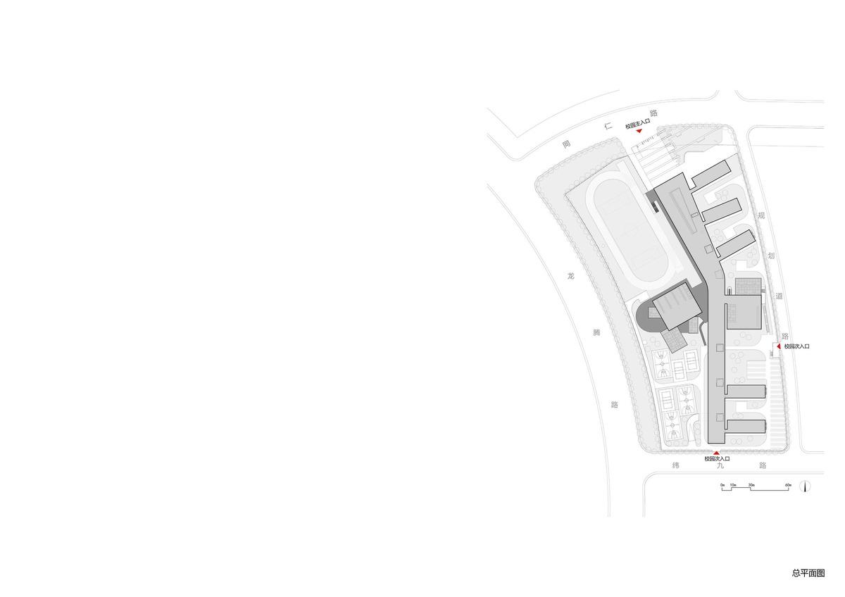 南通市能达中学 / 九城都市建筑