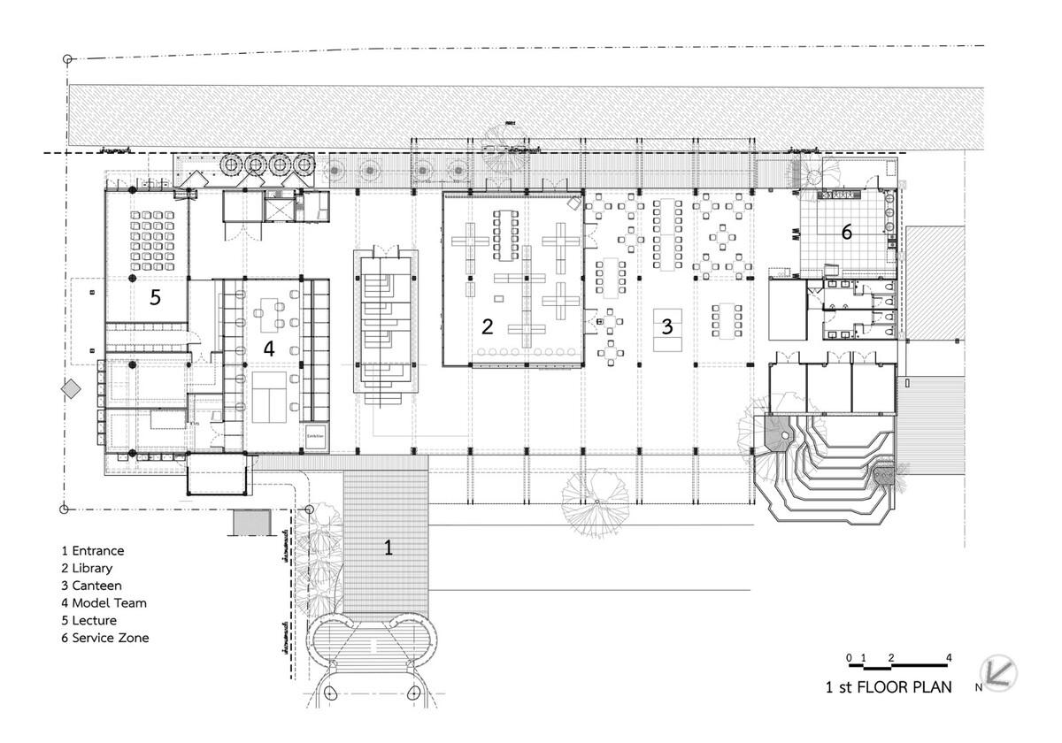 建筑师们社区生活，Rabindhorn 大楼 / Arsomsilp Community and Environmental Architect