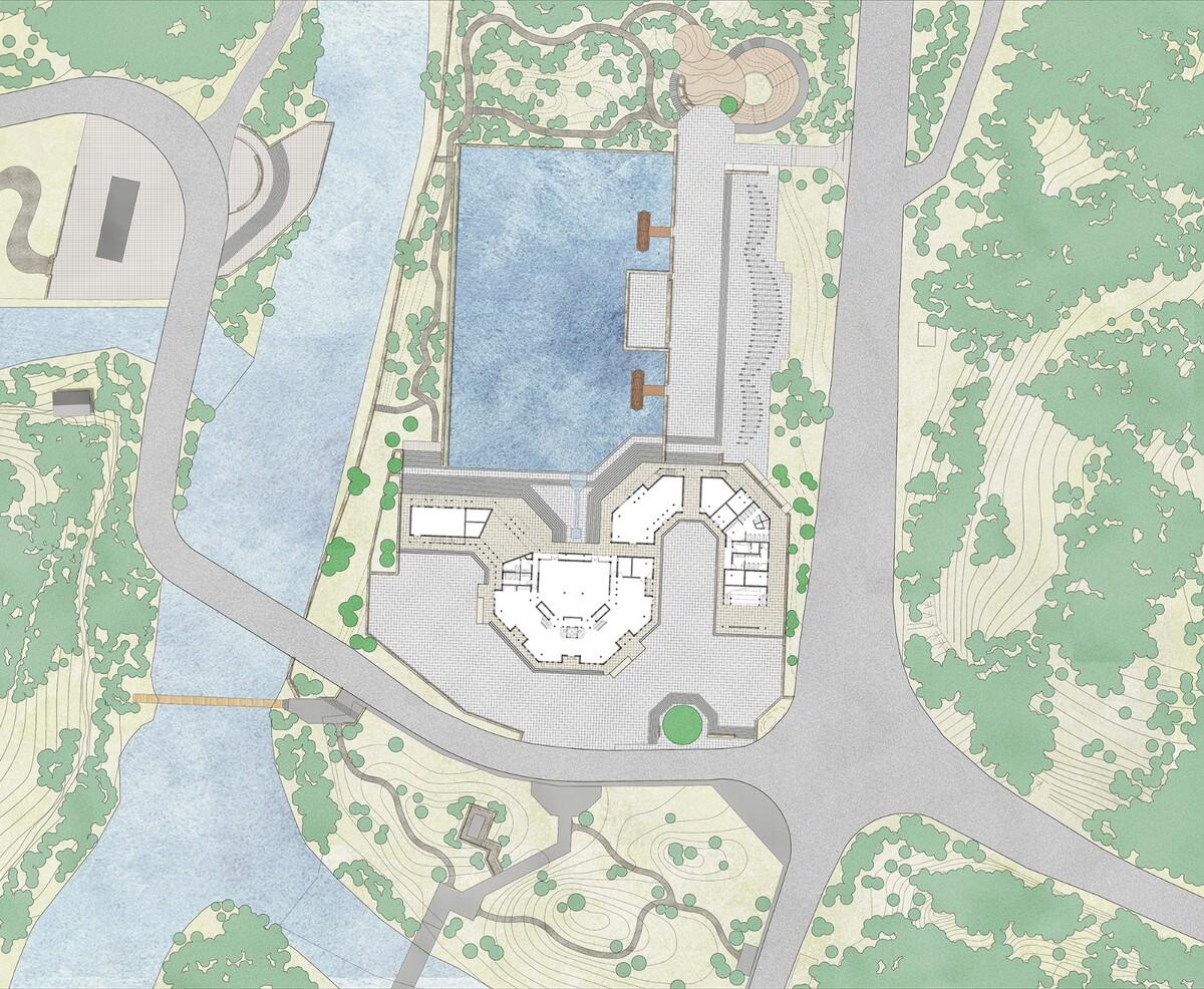 龙形建筑：康县全域旅游游客集散中心 / 共生建筑Farmerson Architects