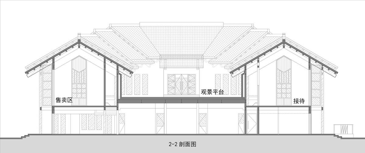 龙形建筑：康县全域旅游游客集散中心 / 共生建筑Farmerson Architects