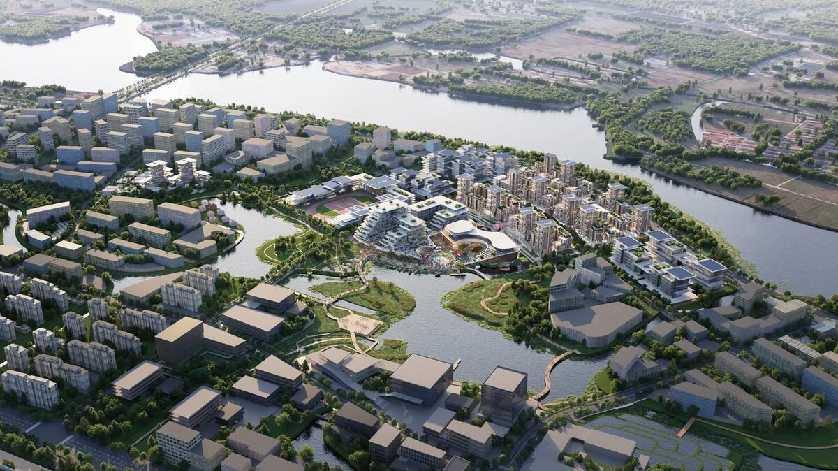 水乡社区:上海西岑科创中心 / Foster + Partners 