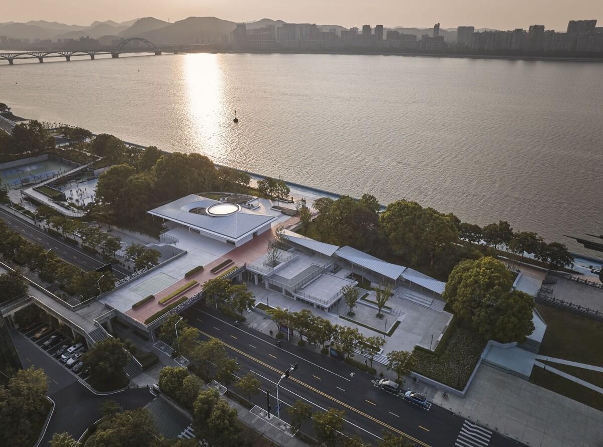 杭州滨江公共空间·涧石驿与停云驿 / 同济原作设计工作室