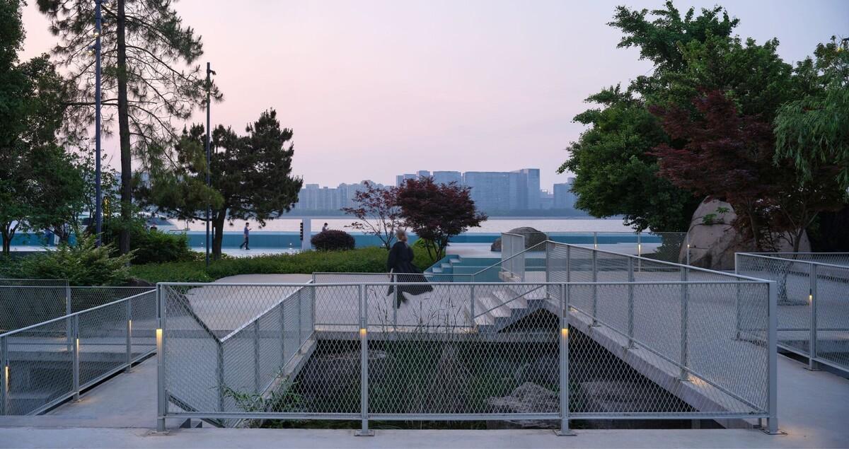 杭州滨江公共空间·涧石驿与停云驿 / 同济原作设计工作室