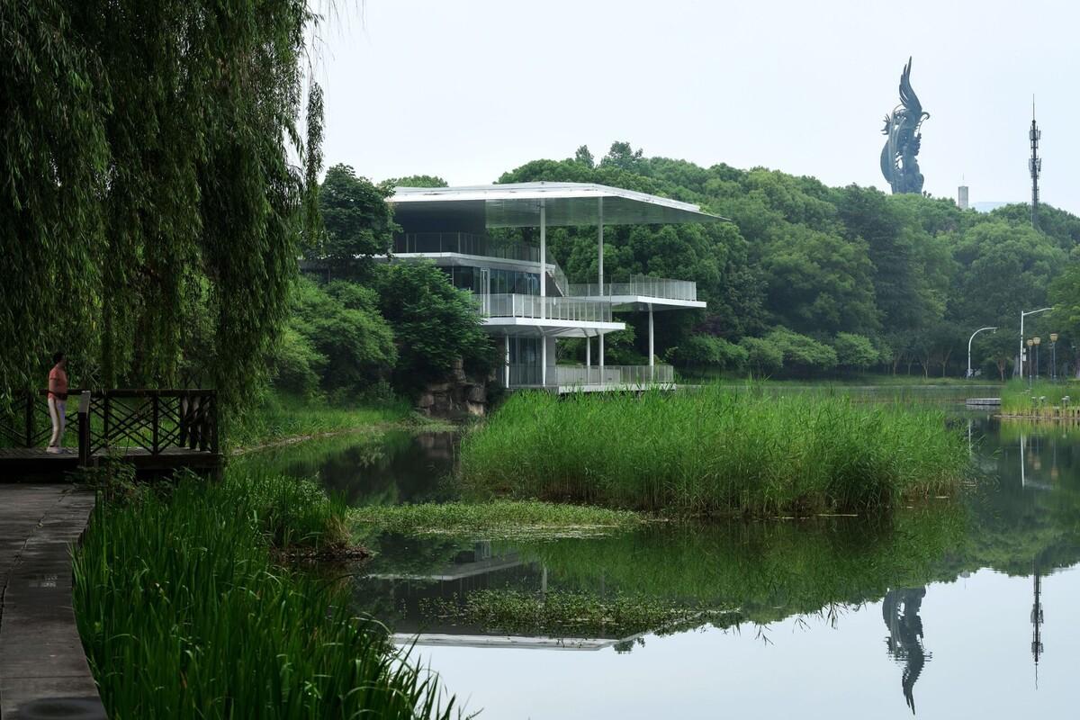 杭州滨江公共空间·涧石驿与停云驿 / 同济原作设计工作室