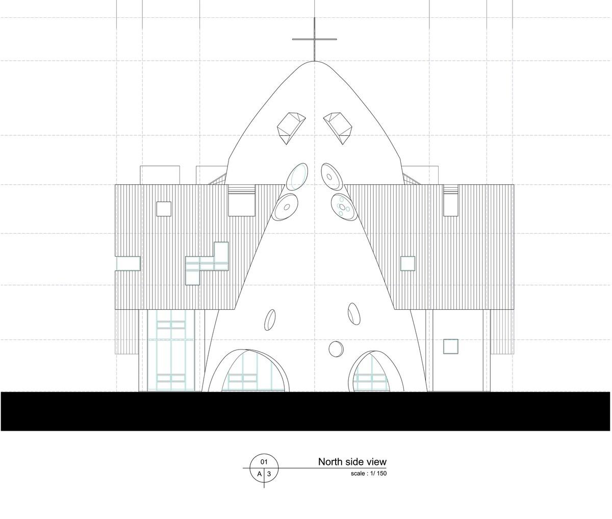 永宗岛恩诺里教堂 / shinslab architecture