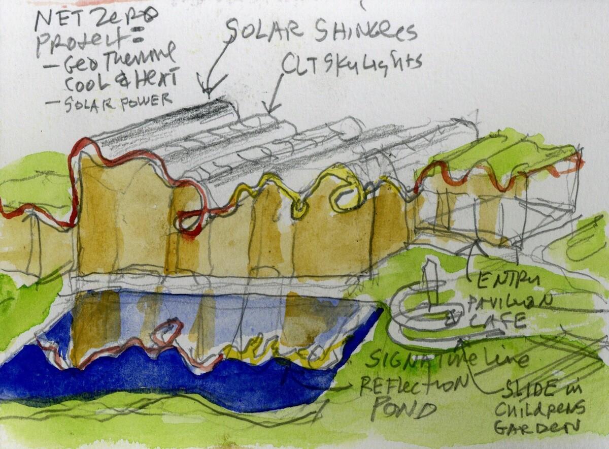 ‘地拉那阿尔巴尼亚世博中心’设计竞赛 / Steven Holl