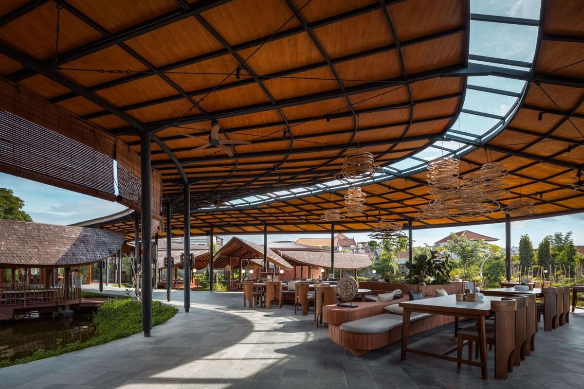 Talaga Sampireun 巴厘岛餐厅 / K-Thengono Design Studio