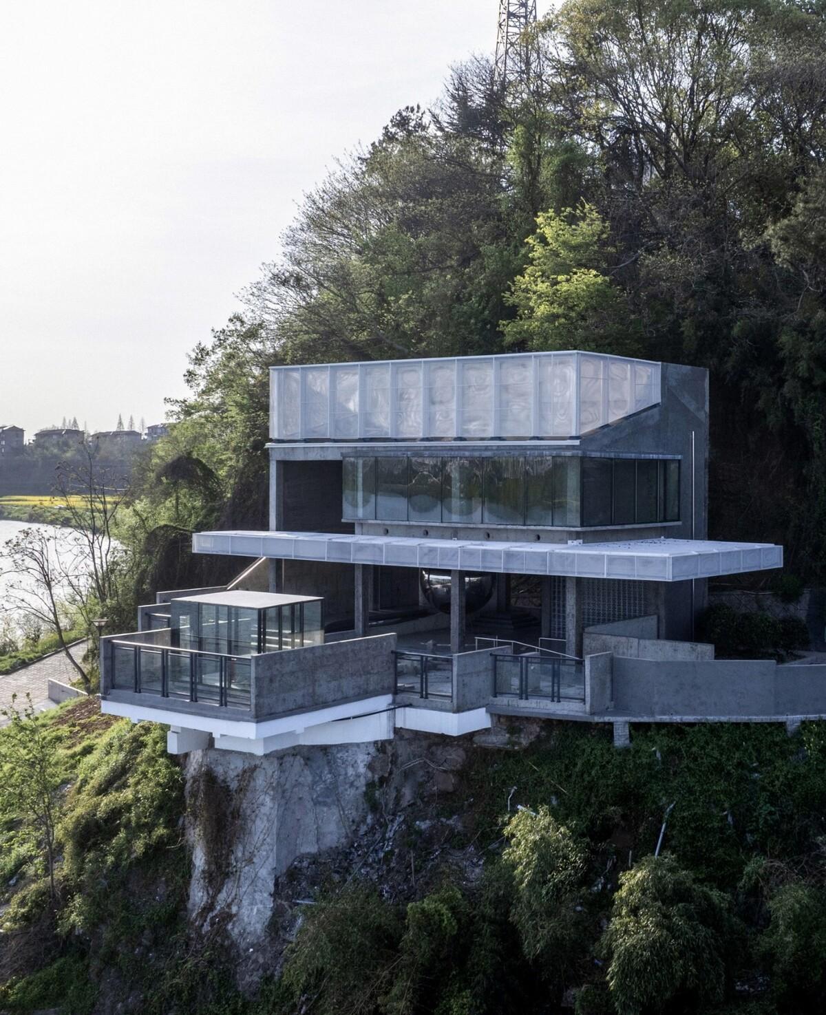 龙游瀫馆水文展览馆 / 沚山建筑
