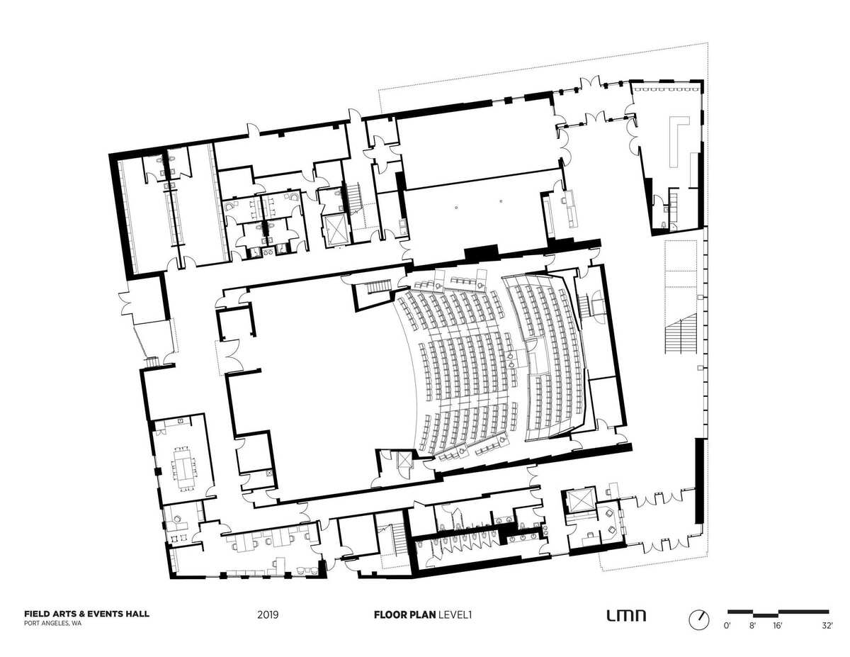Field 艺术与活动大厅 / LMN Architects