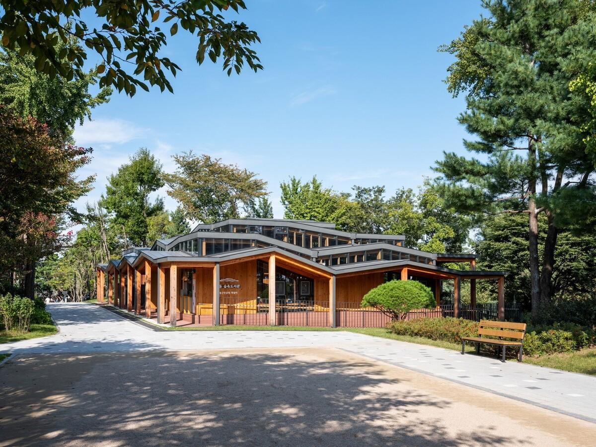 Odong 公共图书馆 / Unsangdong Architects