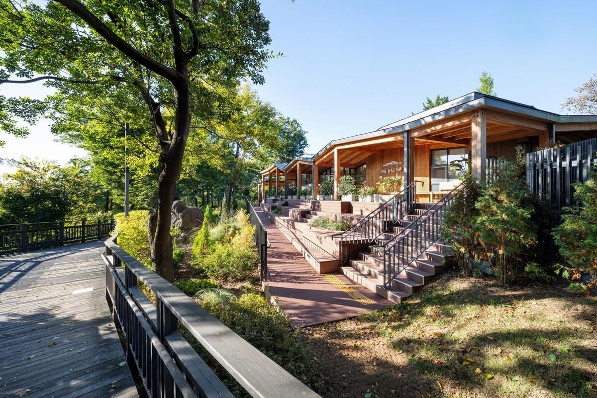 Odong 公共图书馆 / Unsangdong Architects
