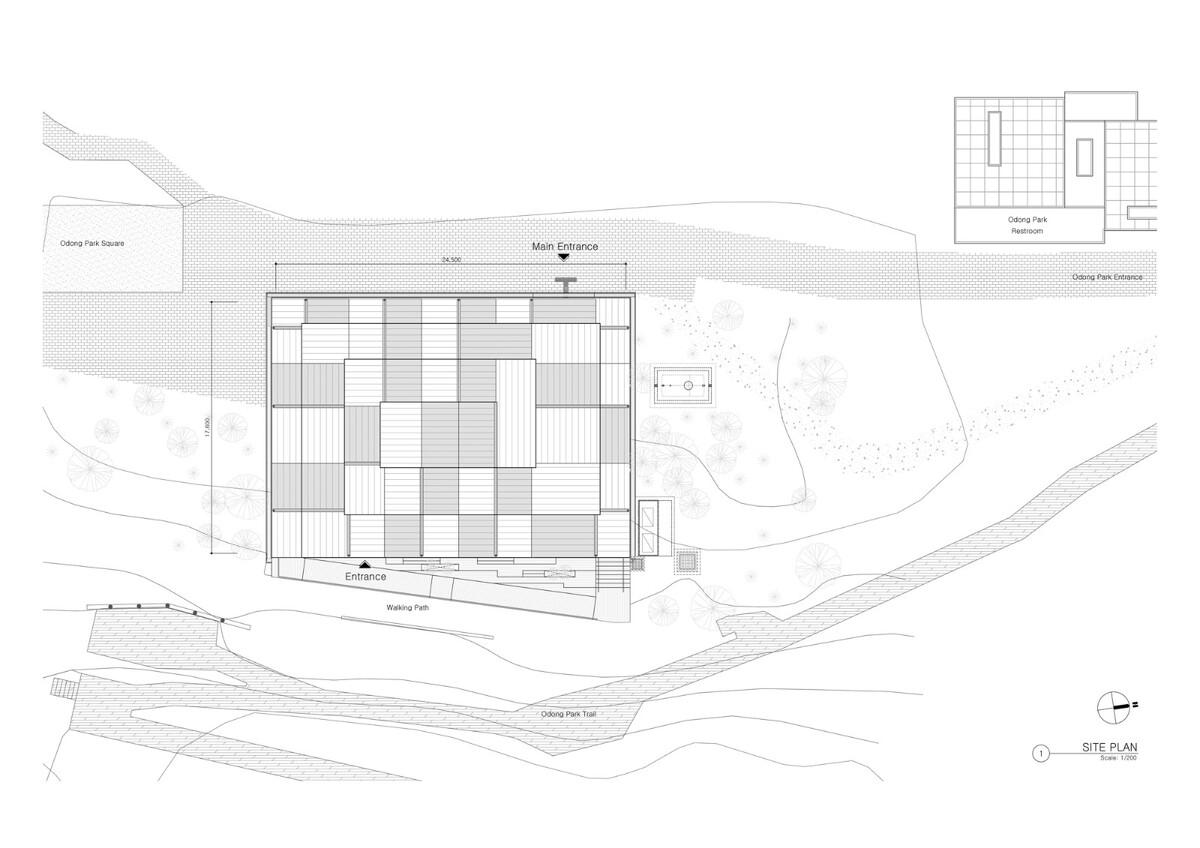 Odong 公共图书馆 / Unsangdong Architects