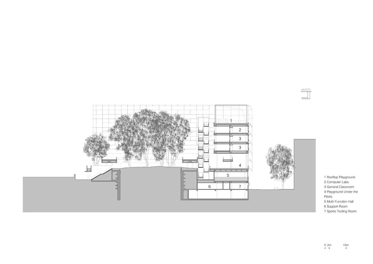 深圳荔园外国语小学 / 直向建筑
