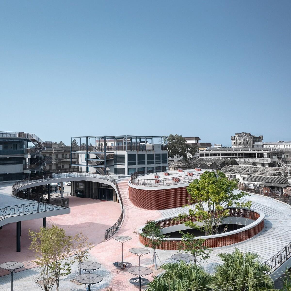 改造、加建与扩建，江门市乡村振兴培训中心 / 华南理工大学建筑设计研究院