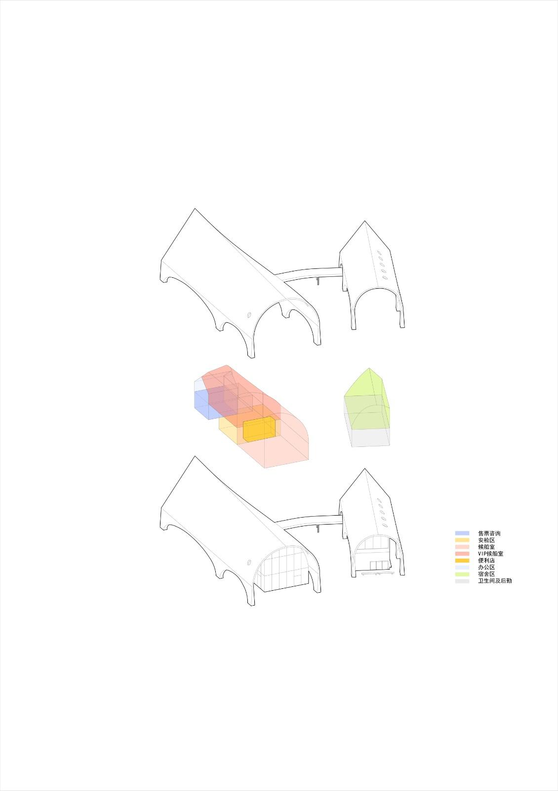 虾峙客运站 / 致正建筑工作室