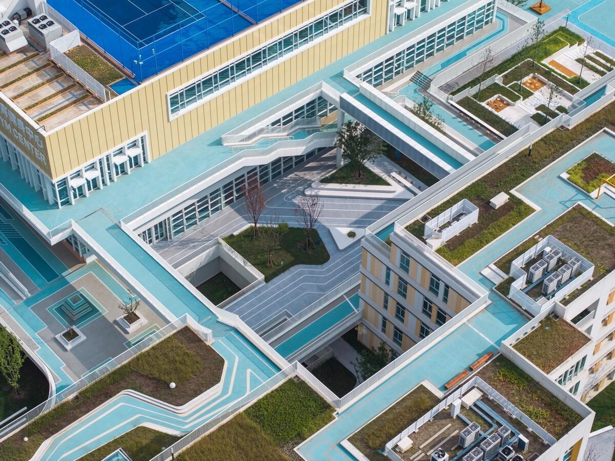 上海市实验学校嘉定新城分校 / 大观景观