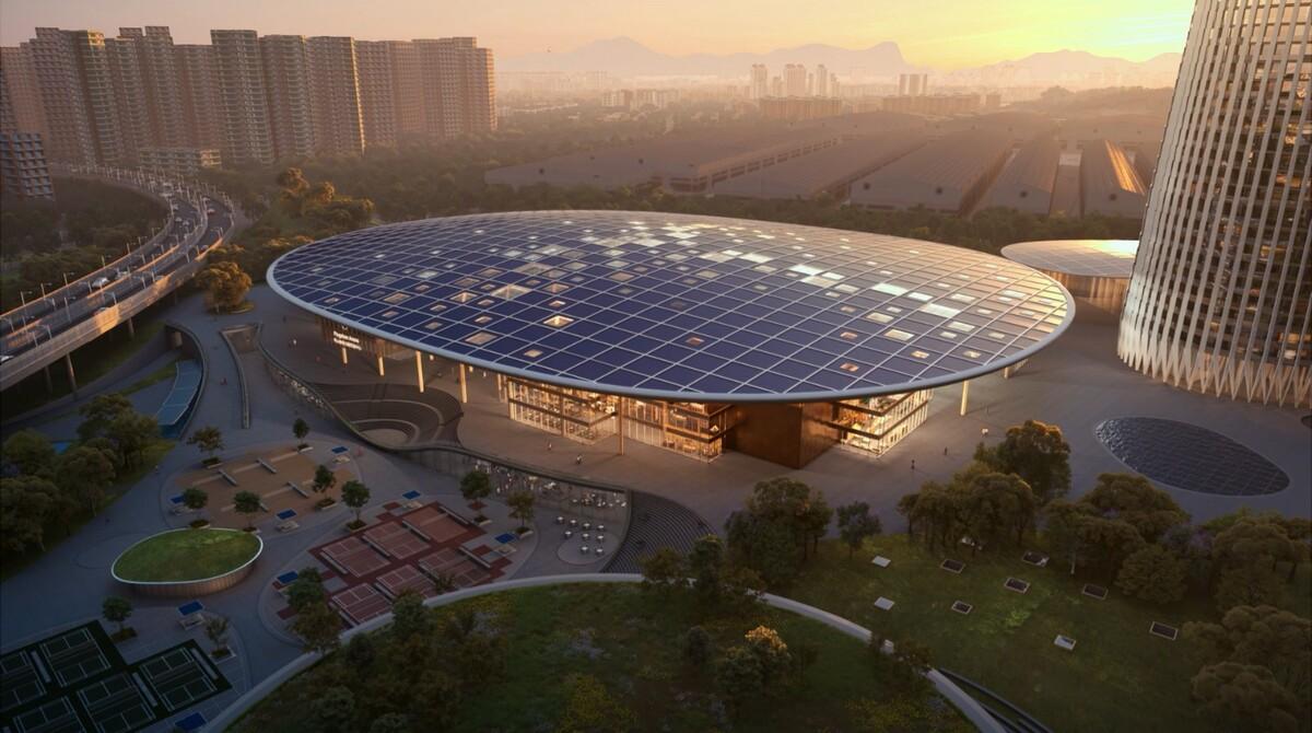 MVRDV 赢得中国羽毛球训练中心设计竞赛