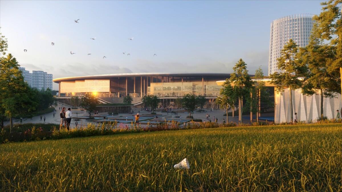 MVRDV 赢得中国羽毛球训练中心设计竞赛