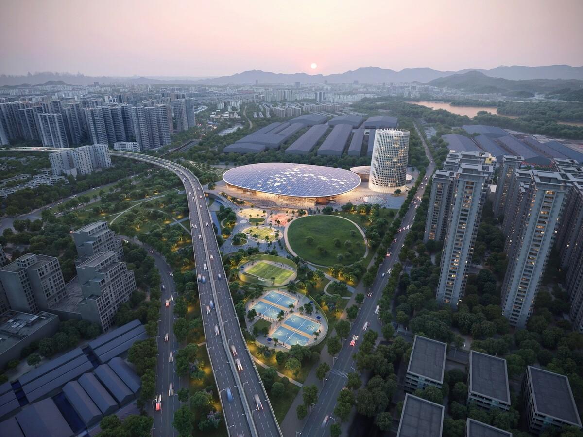 MVRDV 赢得中国羽毛球训练中心设计竞赛