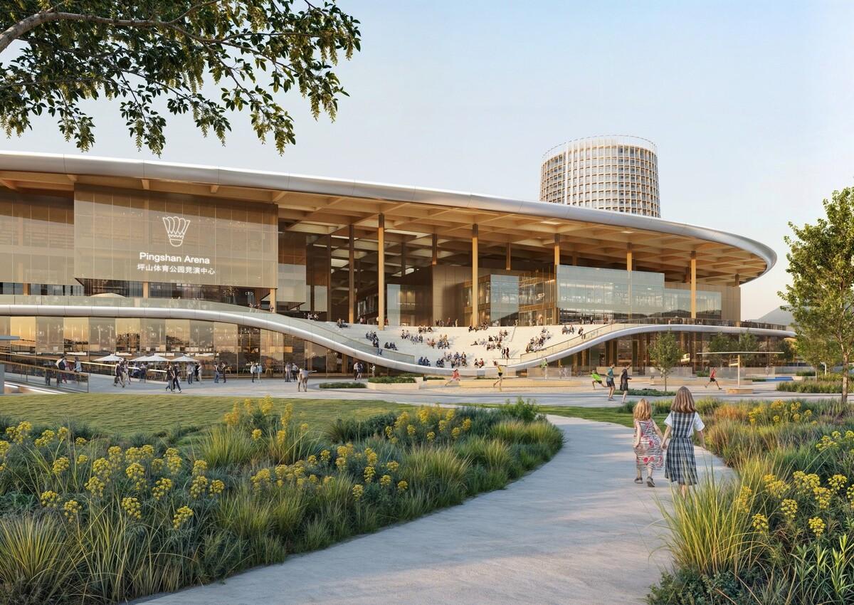 MVRDV 赢得中国羽毛球训练中心设计竞赛