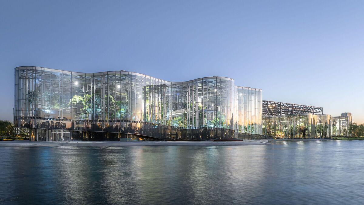 上海版“疯狂植物园”，亚洲最大温室花园 / Delugan Meissl Associated Architects
