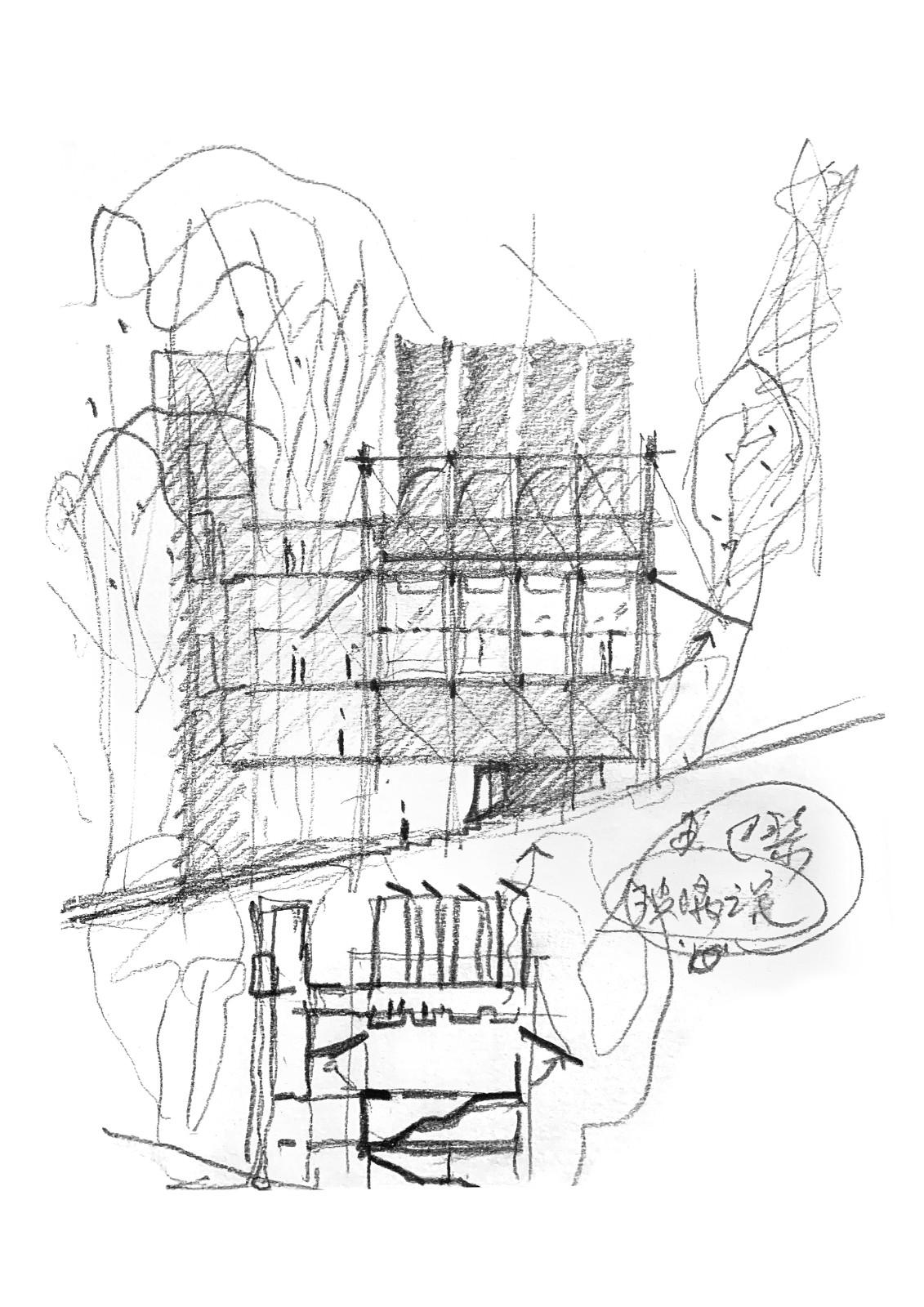 雾灵山眼石汤泉，林中仪器 / 直向建筑