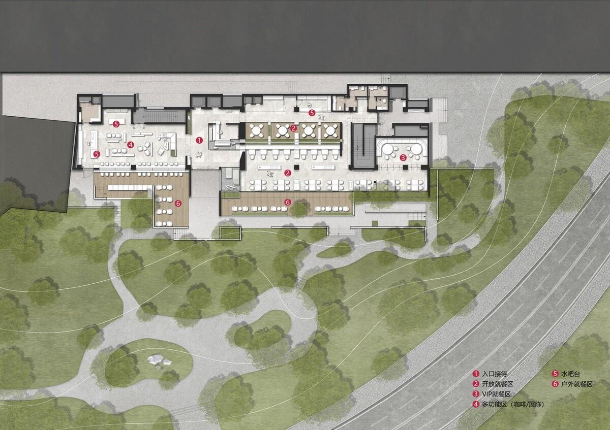 南京鼓楼锦上 OCC 餐厅 / BUZZ 建筑事务所