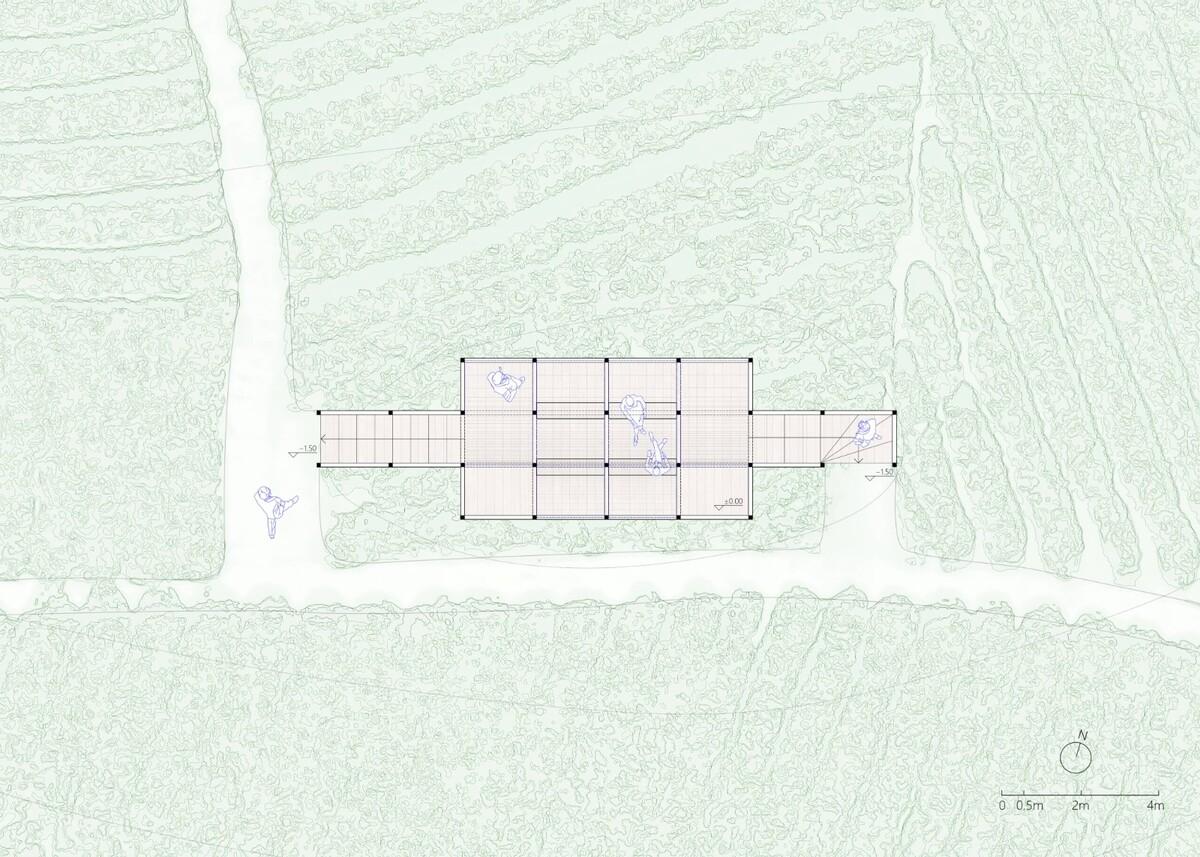 长埭村艺术乡建系列-茶山浮亭 / 由牧建筑