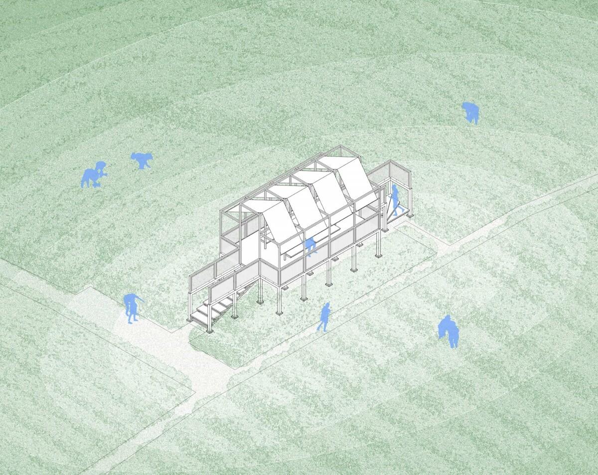 长埭村艺术乡建系列-茶山浮亭 / 由牧建筑