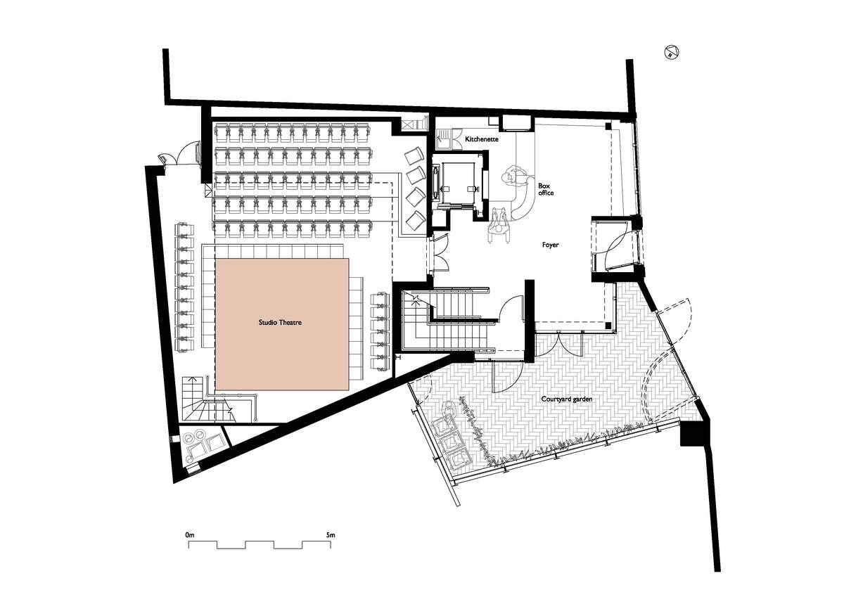 由Aedas文化艺术团队设计的英国伦敦Tara艺术剧院_07_首层平面图.jpg