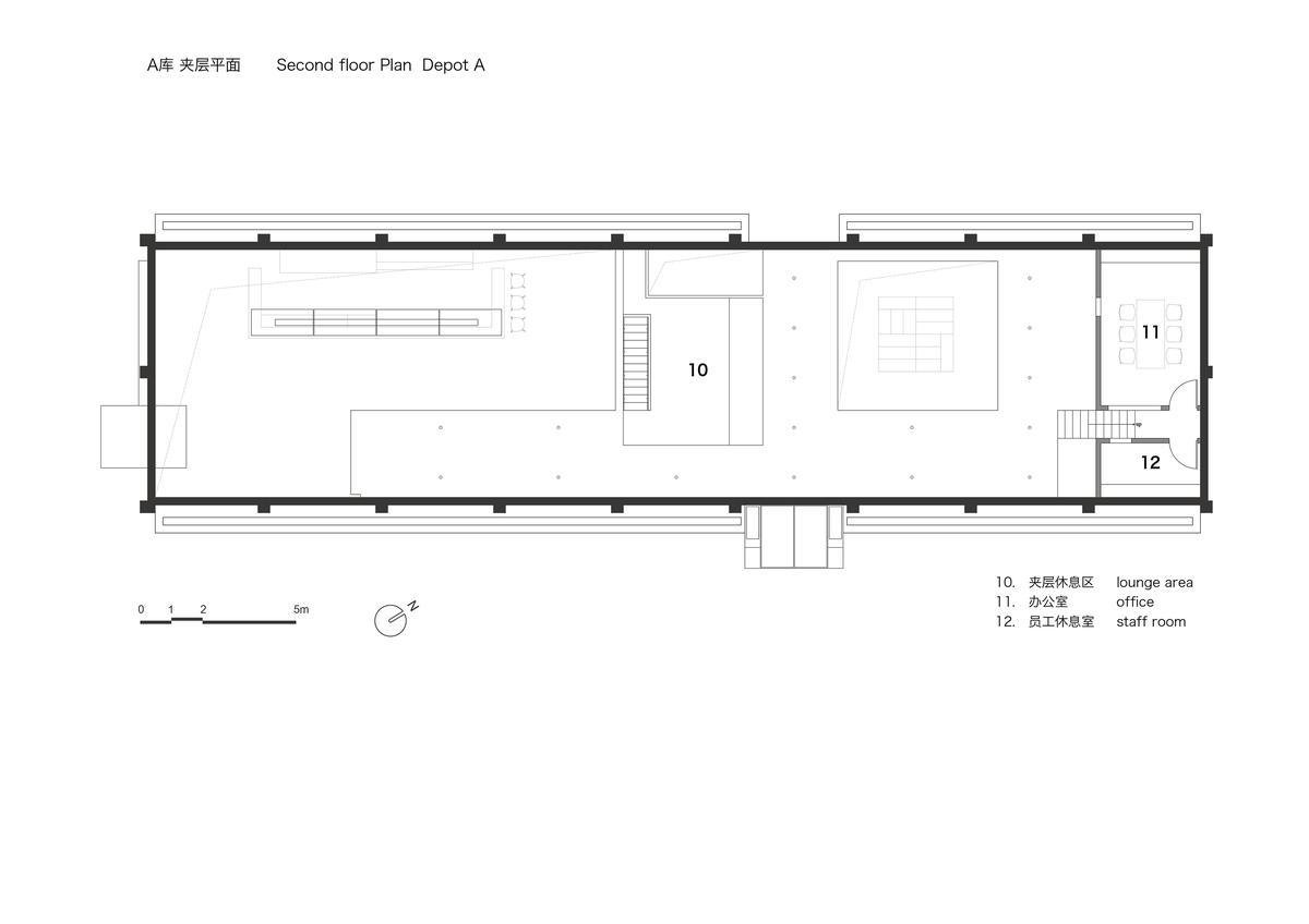03_A库夹层平面图Second floor Plan Depot A.jpg